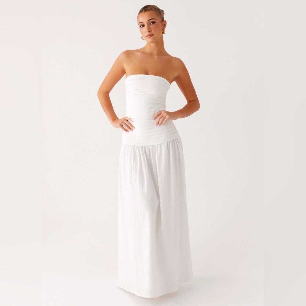 Peppermayo White Maxi Dress